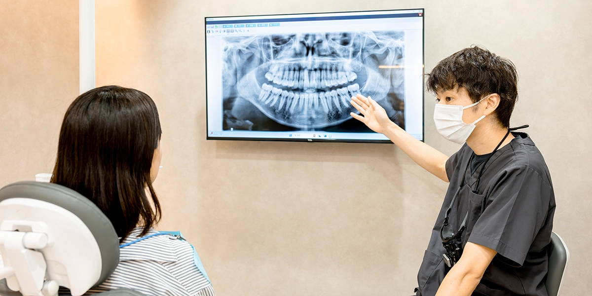 顎の動きの診査