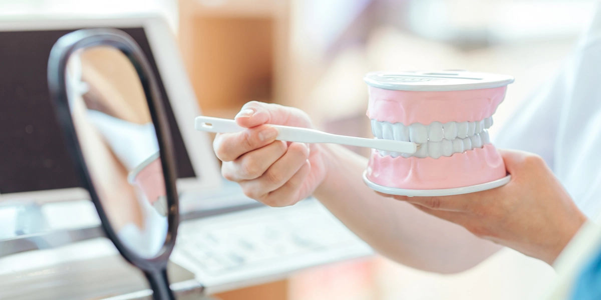 ブラッシング指導